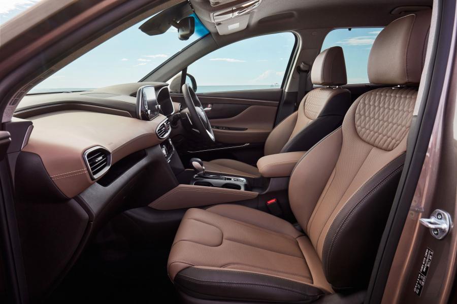 Интерьер Hyundai Santa Fe Elite (TM) 2018 года  (AU) (фото 14 из 17)